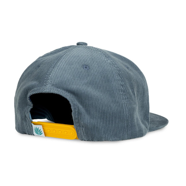 Logo Corduroy Hat | Blue/Yellow | Sendero Provisions Co.