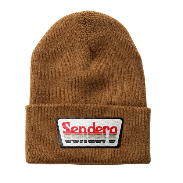 Santa Fe Beanie | Retro Logo/Copper | Sendero Provisions Co.