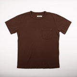 9 oz Pocket Tee | Chocolate | Freenote Cloth