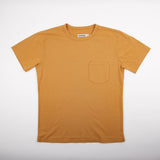 9 oz Pocket Tee | Mustard | Freenote Cloth