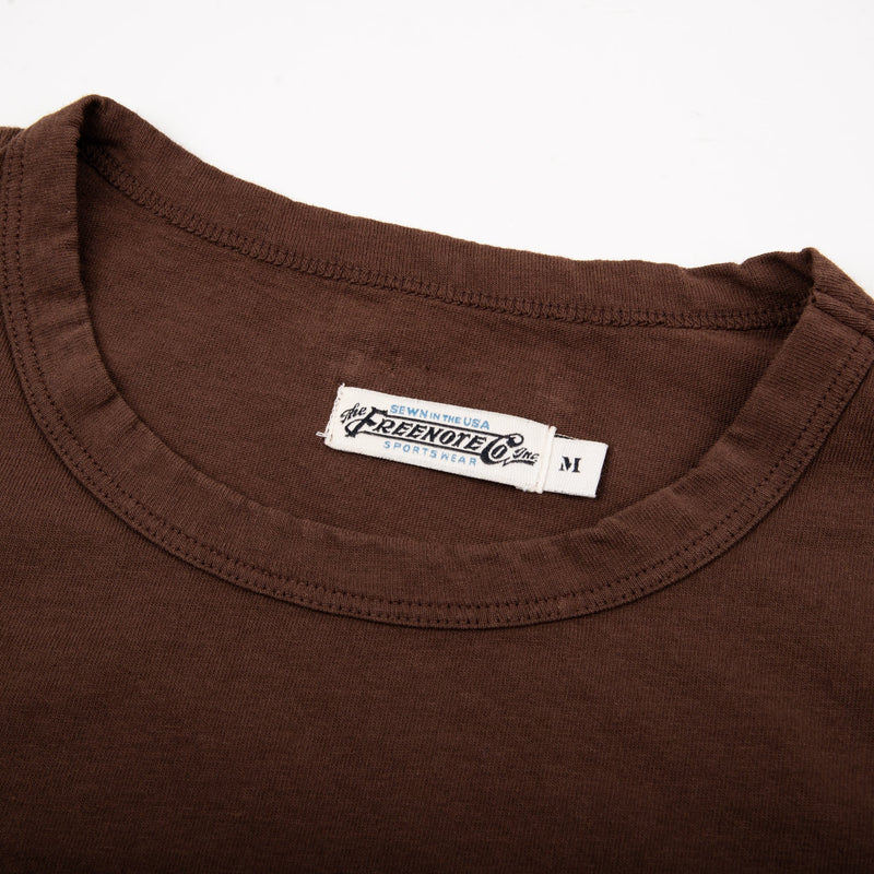 9 oz Pocket Tee | Chocolate | Freenote Cloth