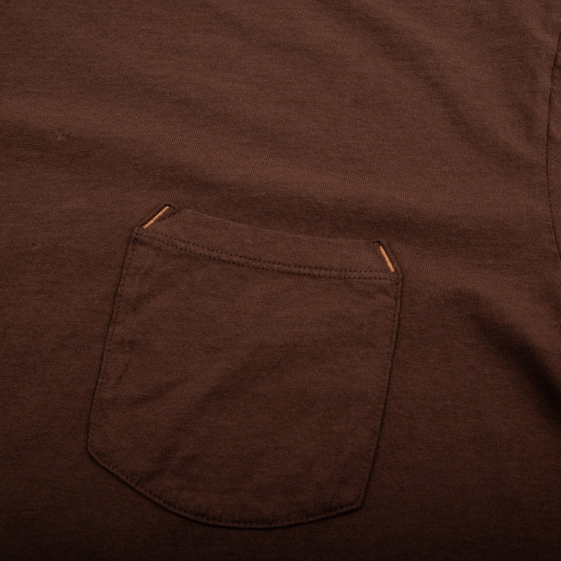 9 oz Pocket Tee | Chocolate | Freenote Cloth