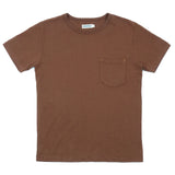 13 oz Pocket Tee | Chocolate | Freenote Cloth