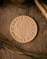 Leather Coaster | South Texas Hunting Club | Manready Mercantile