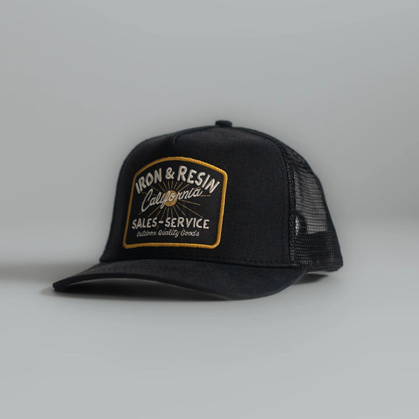 Sales and Service Hat | Black | Iron & Resin