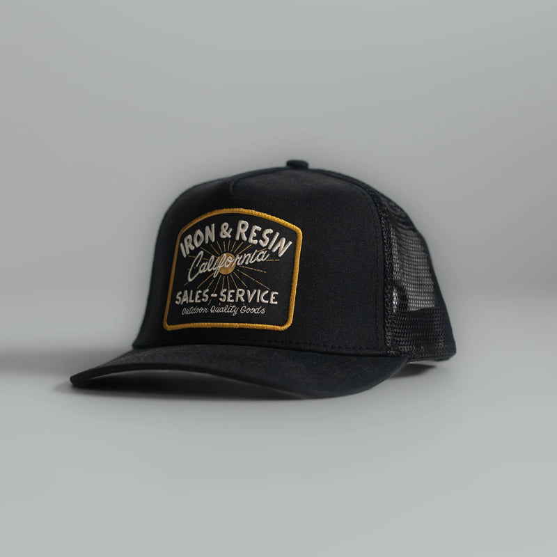 Sales and Service Hat | Black | Iron & Resin