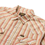 Sawtoof S/S Shirt | White Wash Plaid | Seager Co.