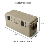 LoadOut GoBox 60 Gear Case | Wetland Camo | YETI