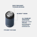 Rambler Colster Can Cooler | Astros: Orange | YETI