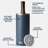 Rambler Wine Chiller | Cape Taupe | YETI