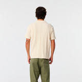 Rails Knit Polo | Ecru | Critical Slide