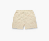 Ecru Porto Waffle Shorts | OAS Company