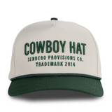 Cowboy Hat | Cream/Green | Sendero Provisions Co.