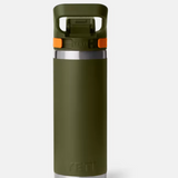 Rambler 18 oz Water Bottle | Olive/Kingcrab Orange | YETI
