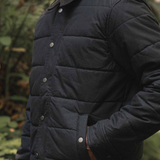 Holman Quilted Jacket | Black Canvas | Bridge & Burn