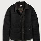 Holman Quilted Jacket | Black Canvas | Bridge & Burn