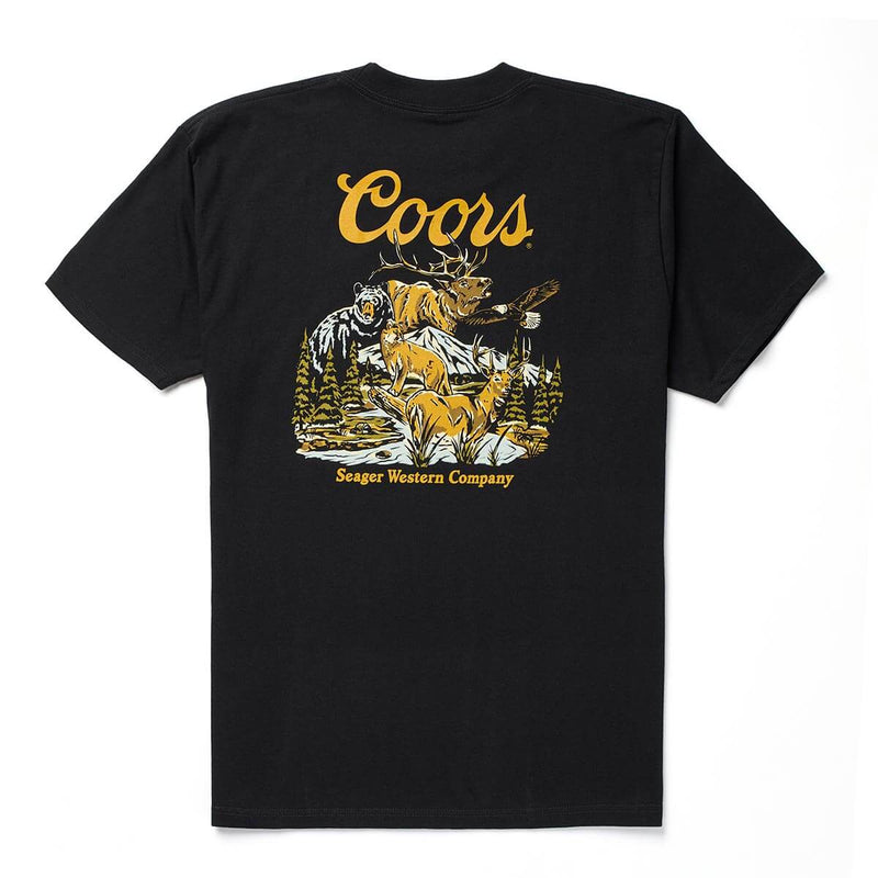 Preserve Tee | Black | Seager Co. x Coors Banquet