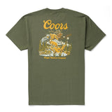Preserve Tee | Surplus Green | Seager Co. x Coors Banquet