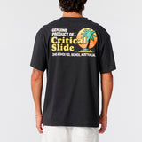 Oasis Tee | Vintage Black | Critical Slide