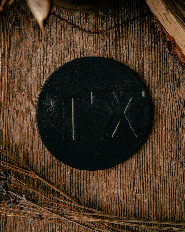 Leather Coaster | TX | Manready Mercantile