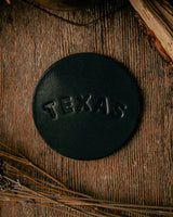 Leather Coaster | Texas | Manready Mercantile