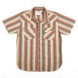 Calico S/S Shirt | Desert Stripe | Freenote Cloth