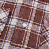 Western Scout Shirt | Brown Plaid | Freenote Cloth