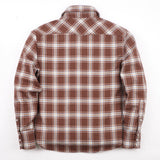 Western Scout Shirt | Brown Plaid | Freenote Cloth