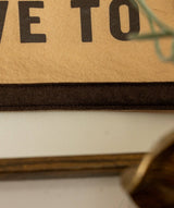 Don't Be Tough Until You Have To Camp Flag • Jason Isbell x Oxford Pennant