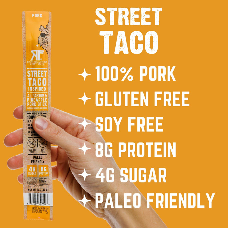 Street Taco Pork Stick | Righteous Felon