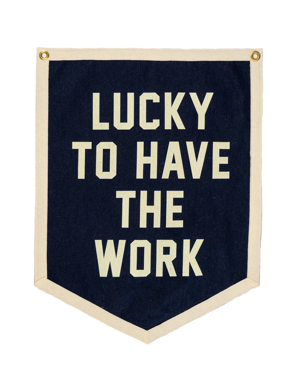 Lucky To Have The Work Camp Flag | Jason Isbell x Oxford Pennant