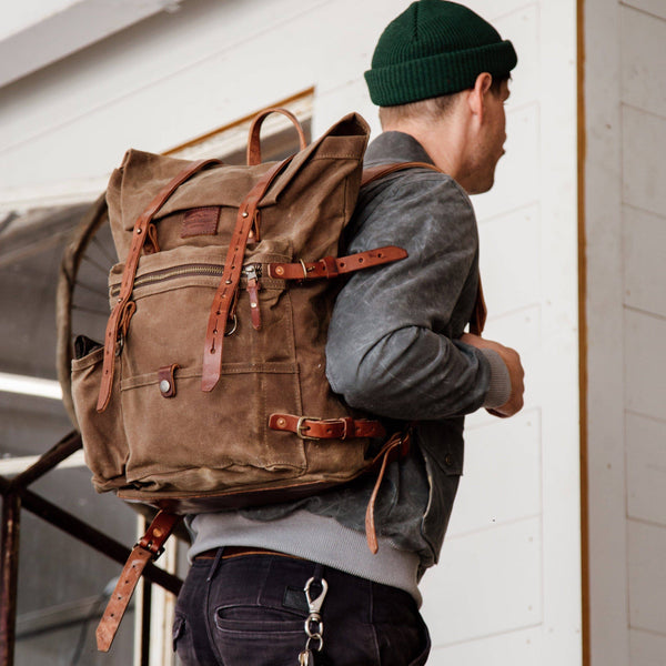 Wilder Backpack | Brush Brown | Bradley Mountain