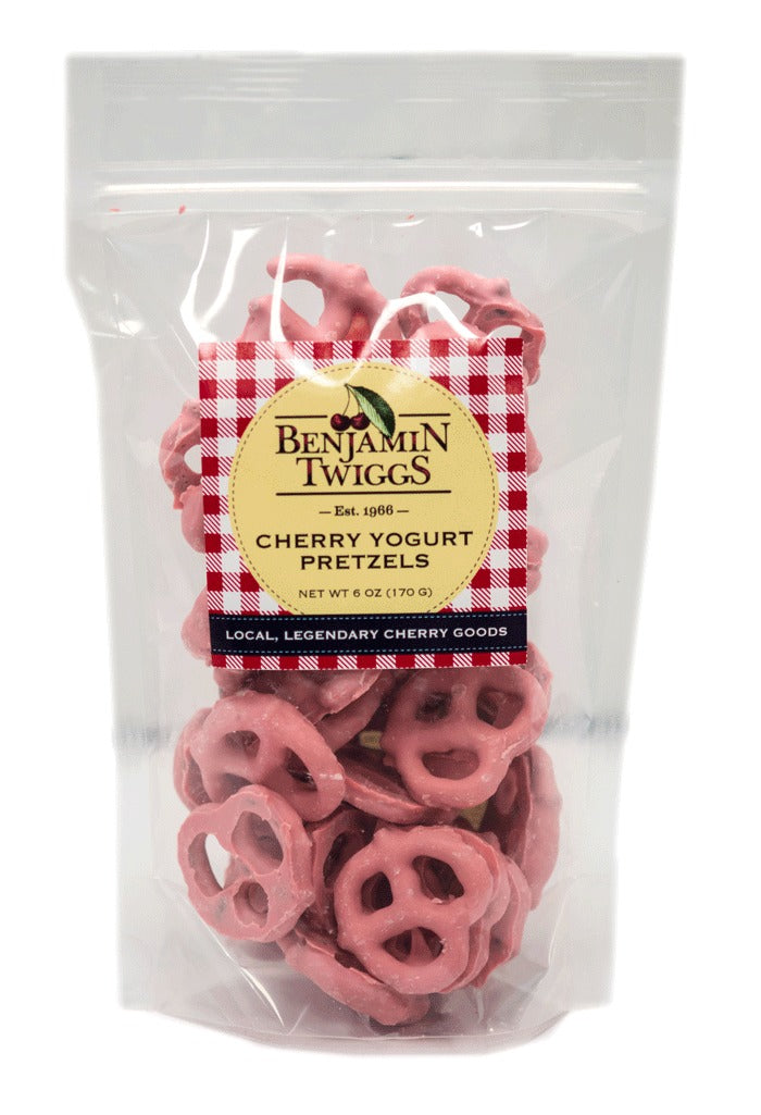 Cherry Yogurt Pretzels | Benjamin Twiggs