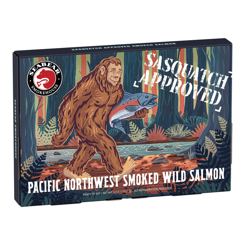 Sasquatch Approved Wild Smoked Salmon | Seabear Smokehouse