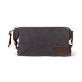 Waxed Canvas Toiletry Bag | Navy | Roosevelt Supply Co.