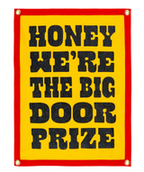 We're The Big Door Prize Camp Flag | John Prine x Oxford Pennant