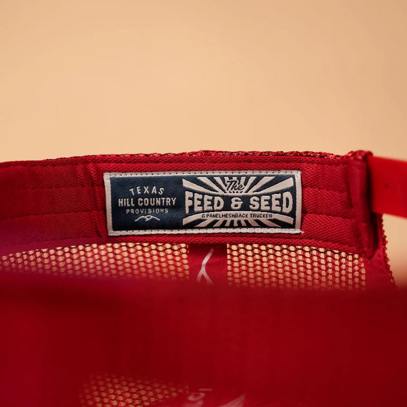 Cross Roads Trucker | Red | Texas Hill Country Provisions