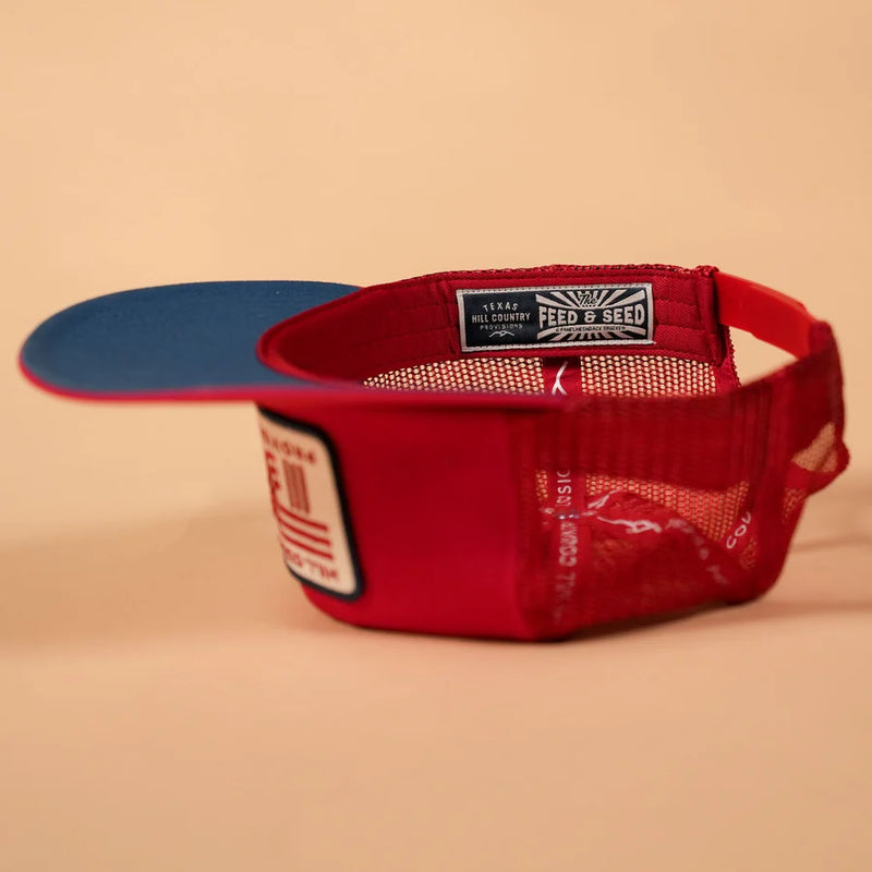 Cross Roads Trucker | Red | Texas Hill Country Provisions