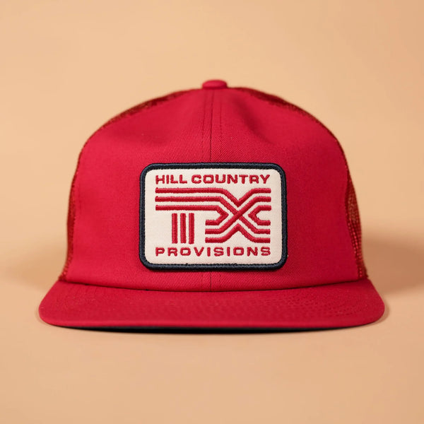 Cross Roads Trucker | Red | Texas Hill Country Provisions