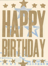 Happy Birthday Card Stars | Hatch Show Print