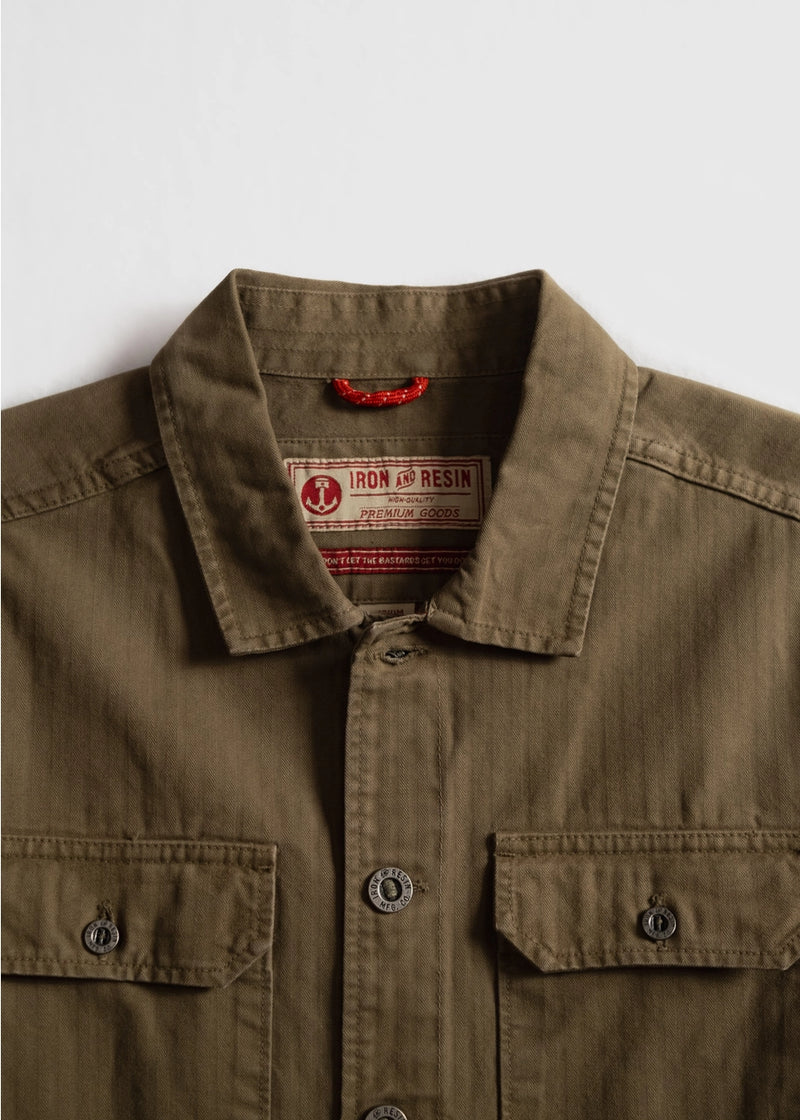 Deadstock Overshirt | Iron & Resin