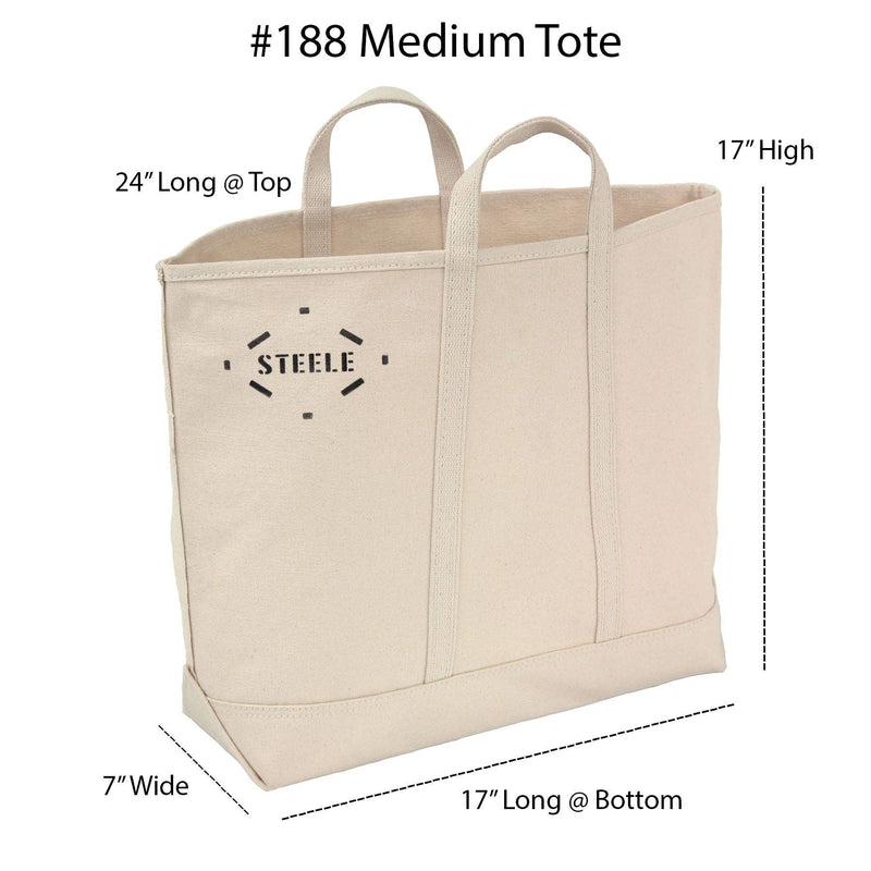 Natural Canvas Tote Bag | Steele Canvas Basket