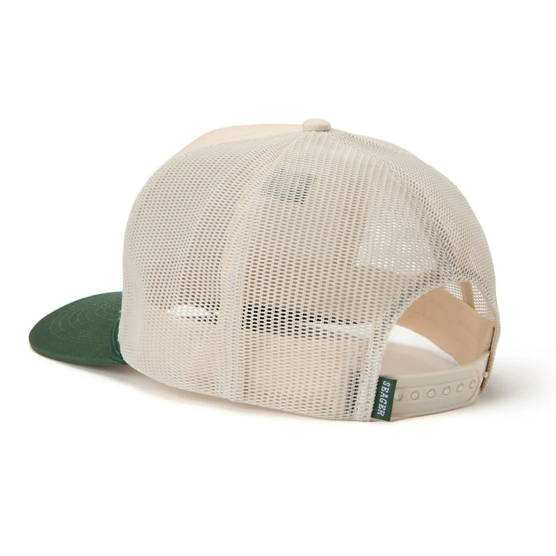 Gone Huntin' Snapback | Cream + Green | Seager Co.