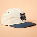 Higher Calling Snapback | Navy + White | Texas Hill Country Provisions