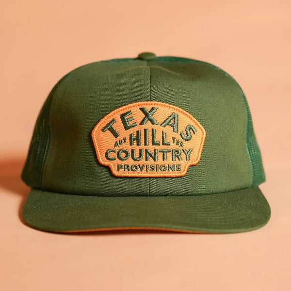 Hilltop Trucker | Green | Texas Hill Country Provisions