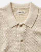 The Button Down Polo | Heather Oat Crochet | Taylor Stitch