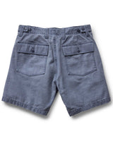 The Surplus Short | Navy Reverse Sateen | Taylor Stitch