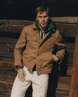 The Longshore Jacket | Tobacco Chipped Canvas | Taylor Stitch