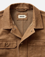 The Longshore Jacket | Tobacco Chipped Canvas | Taylor Stitch
