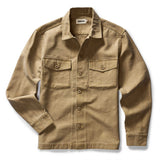 The Surplus Shirt | Khaki Reserve Sateen | Taylor Stitch